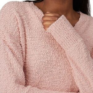 Sanctuary Soft Pink V-Neck Sweater